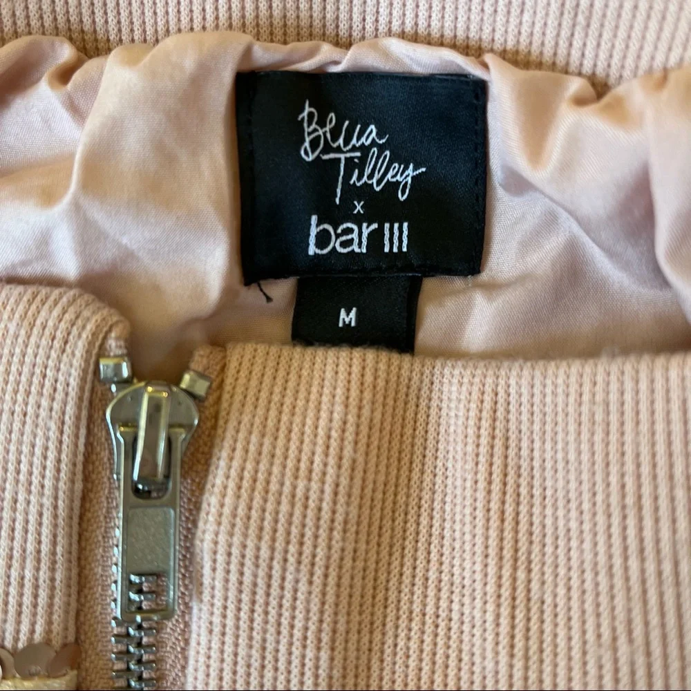 Becca Tilley for Bar III Rose Gold Sequin Mini Skirt M